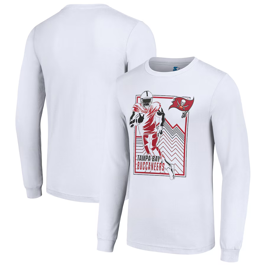 Men Kansas City Chiefs white 2024 NFL Long sleeve T Shirts->nfl t-shirts->Sports Accessory